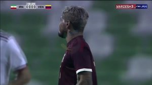 خلاصه بازی ایران 1 - ونزوئلا 1