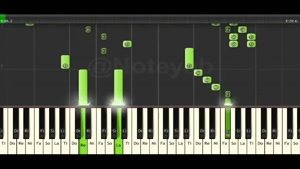 نت پیانو " امروزو فردا کردی " شادمهر عقیلی Synthesia