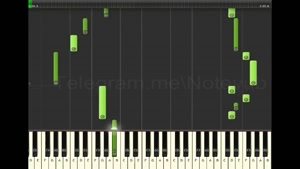 Synthesia نت پیانو " یاس کبود " شادمهر عقیلی