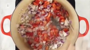 طرز تهیه خوراک لوبیا و سبزیجات