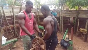 بدنسازی مردان افریقایی fitness