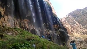 آبشارهای زیبا در فاریاب