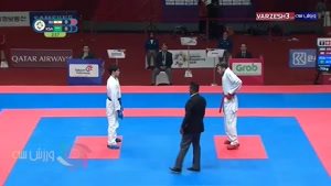 کسب مدال طلا کاراته توسط بهمن عسگری