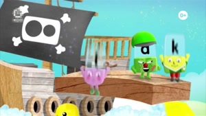 انیمیشن آموزش زبان انگلیسی AlphaBlocks قسمت ده