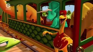 انیمیشن آموزش زبان انگلیسی Dinosaur train قسمت سیزده
