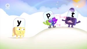 انیمیشن آموزش زبان انگلیسی AlphaBlocks قسمت نه