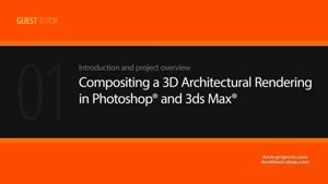 آموزش کامپوزیت رندر یک پروژه 3D در فتوشاپ