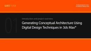 آموزش مدل سازی معماری مفهومی در 3ds Max