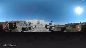 ویدیو 360 درجه _ هیجان بازی پینت بال