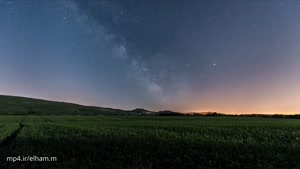 گذر زمان از راه شیری 4K