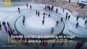 چرخ وفلک یخی در چین