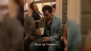 شیطون بازی شهاب حسینی در سفرش به امریکا