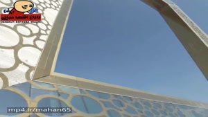 آخرین سازه‌ی دست بشر در دبی!👌 هرچقدر از زیبایی این بنا بگیم، الحق که کم گفتیم،‌محشره!!