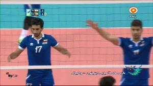 والیبال ایران 3 - 0 کویت - ست سوم
