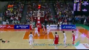 بسکتبال ایران و کره جنوبی کوارتر4 فینال