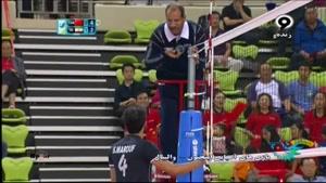 بازی والیبال ایران 3 - 0 چین ست دوم