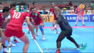 مسابقات کبدی مردان - ایران و ژاپن نیمه دوم