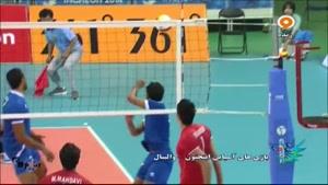والیبال ایران 3 - 0 کویت - ست دوم