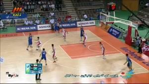 بسکتبال - ایران 80 - 78 قزاقستان - کوارتر دوم