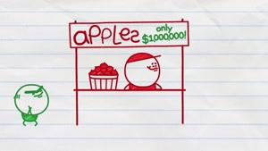 انیمیشن فروش سیب