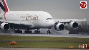 بزرگترین هواپیمای مسافربری در جهان! ایرباس A380