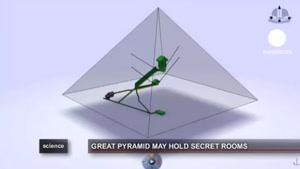 کشف اتاق پنهانی فرعون در اهرام ثلاثه ی مصر