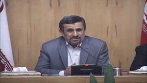 تقدیر احمدی‌نژاد از اعضای تیم ملی فوتبال