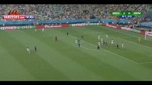 تک گل ایران در جام جهانی ۲۰۱۴ برزیل