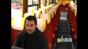 دوربین مخفی ترکیه ارواح در اتوبوس