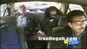 دوربین مخفی ایرانی راننده نزدیک بین