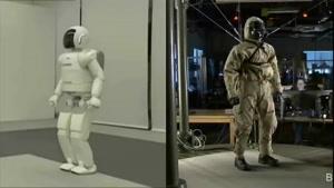 مقایسه روبات ASIMO با روبات امریکایی