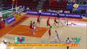 بازی های آسیایی - بسکتبال ایران 75 - 65 چین