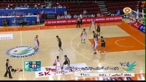 بسکتبال ایران 82 - 59 ژاپن کوارتر چهارم