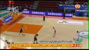 بسکتبال ایران 82 - 59 ژاپن - کوارتر اول