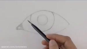 آموزش نقاشی، طراحی چشم