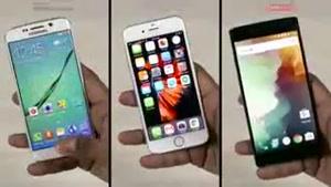 iphone 6s و s6 و oneplus 2