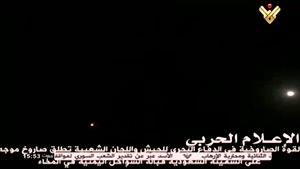 فیلم/ حمله موشکی ارتش یمن به ناو جنگی عربستان در تعز