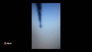 لحظه سقوط هواپیمای آنتونوف روسیه در سودان جنوبی