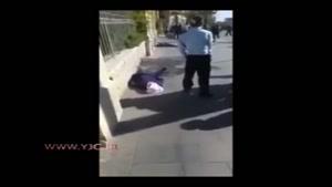 صحنه شهادت دختر فلسطینی