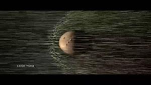 فیلم/ بادهای خورشیدی عاملی برای نابودی اتمسفر مریخ