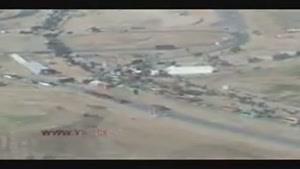 تصاویر هوایی از پیاده روی زائران حسینی در پشت مرز مهران