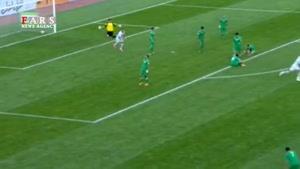 گل دوم تیم ملی فوتبال ایران در مقابل ترکمنستان