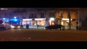 لحظه تیراندازی و درگیری پلیس فرانسه با تروریست ها 