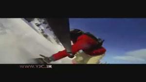 سلفی اسکی در کوه های برفی