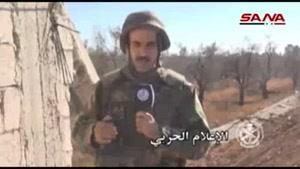 فیلم/پیشروی ارتش سوریه در حرستا