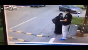 حمله دختر شجاع فلسطینی به پلیس صهیونیست