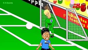 انیمیشن جالب فوتبال جام جهانی 2014