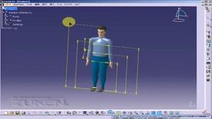 آموزش تغییرابعاد مانیکین با کتیا
