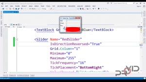 آموزش کنترل Slider در WPF - قسمت دوم