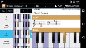 معرفی بازی Piano Companion: chords,scales